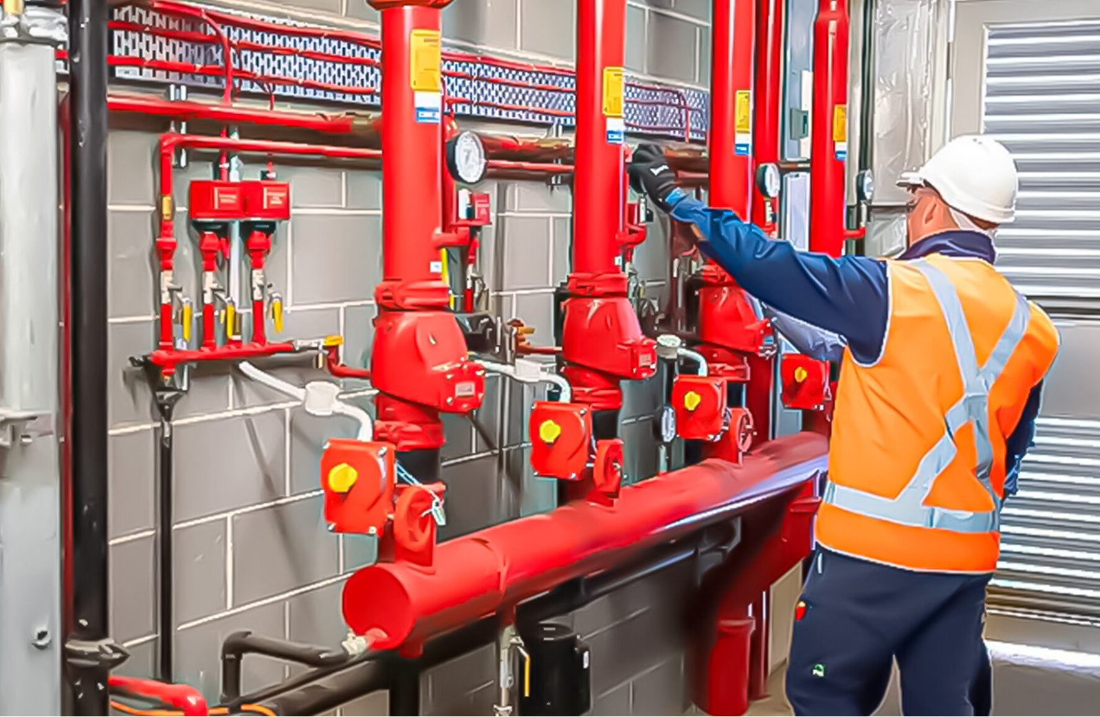 أنظمة مكافحة الحريق والفاير بالشماسية