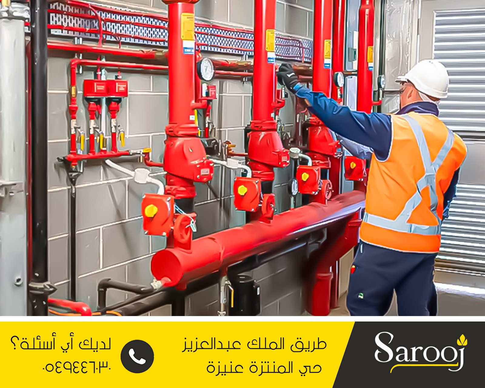 أنظمة مكافحة الحريق والفاير بالشماسية