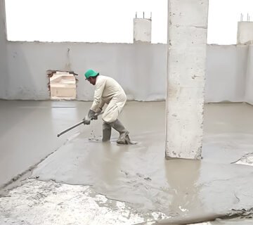 عزل خرسانة رغوية بضرية