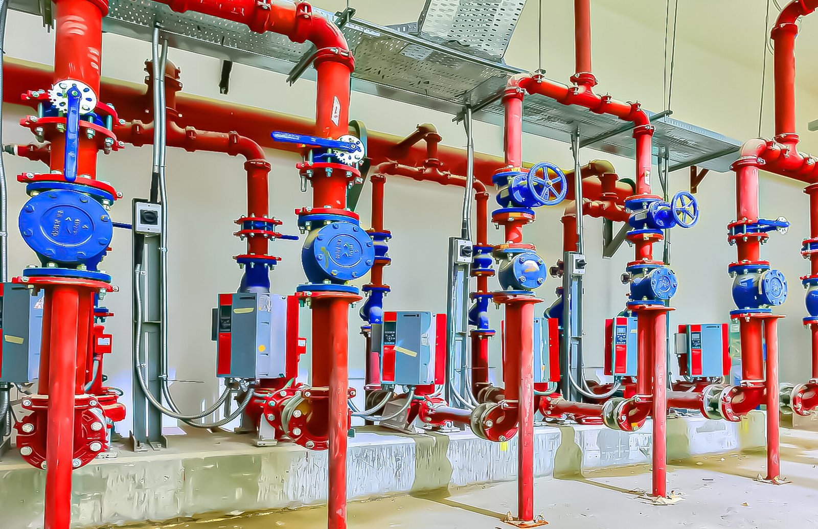 أنظمة مكافحة الحريق والفاير بضرية