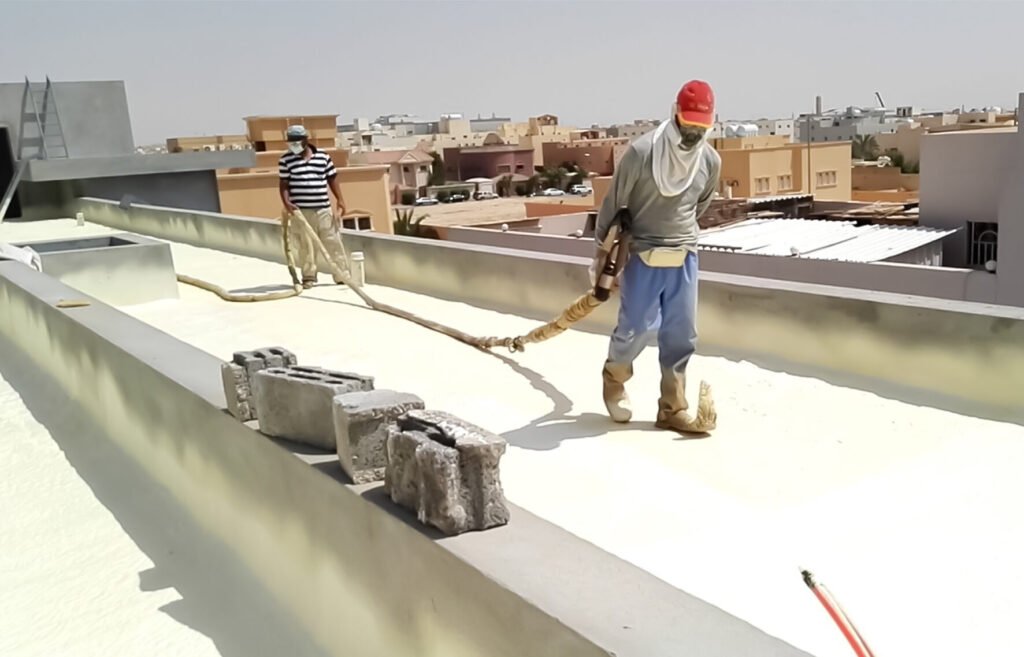 شركة عزل خرسانة رغوية ببريدة   خطوات عملية عزل الخرسانة الرغوية