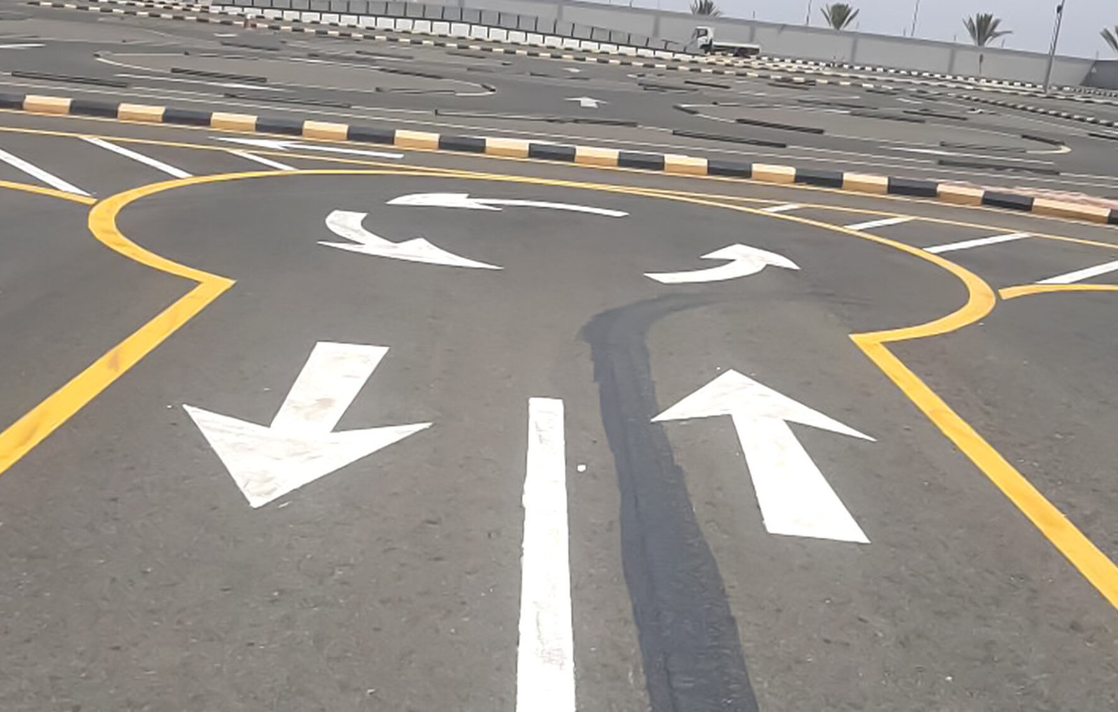 تخطيط الاسفلت بالمذنب