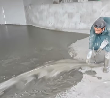عزل خرسانة رغوية بالمذنب