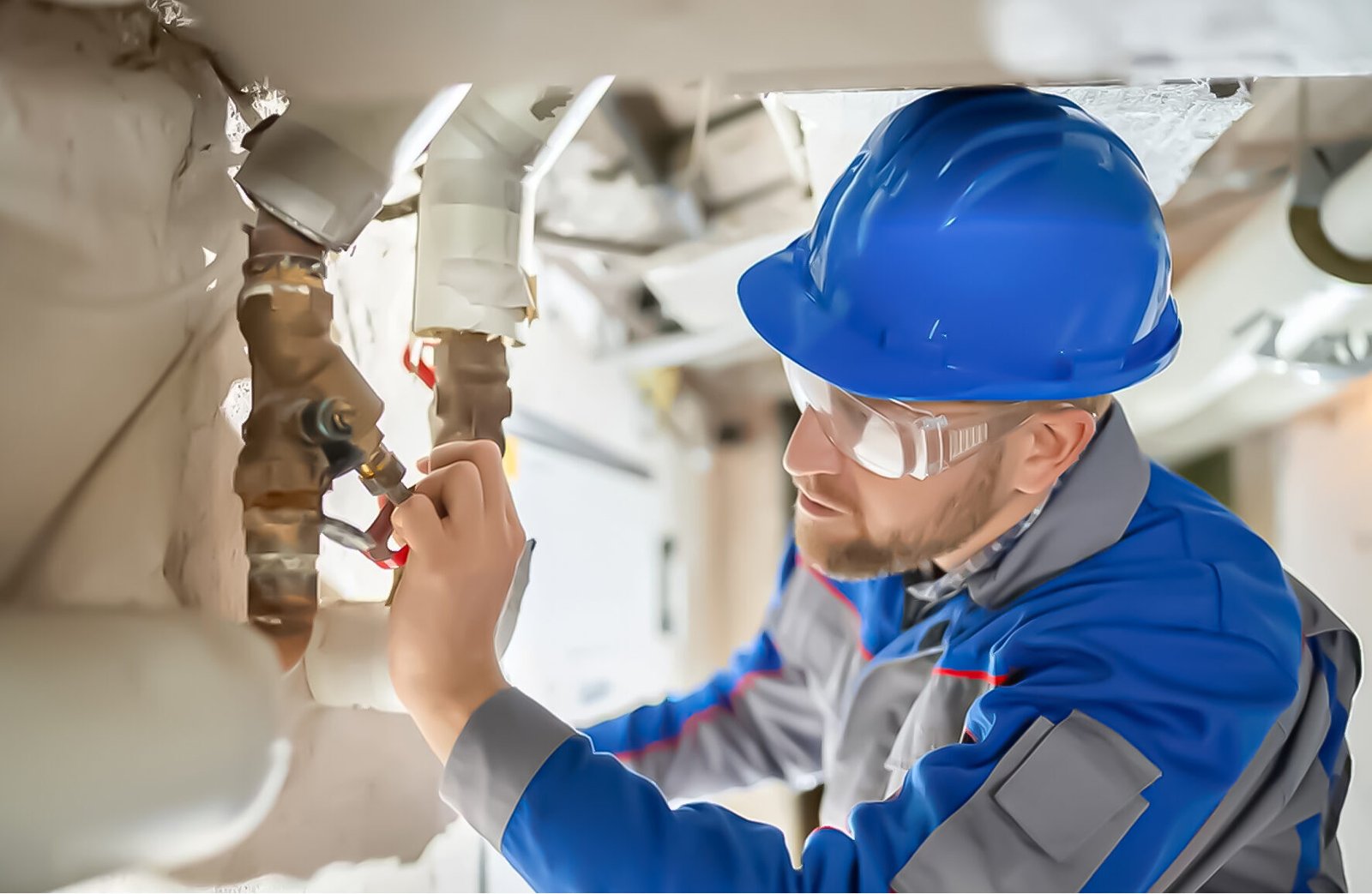 كشف تسربات المياة بعيون الجواء