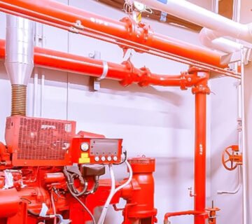 أنظمة مكافحة الحريق والفاير بأبانات