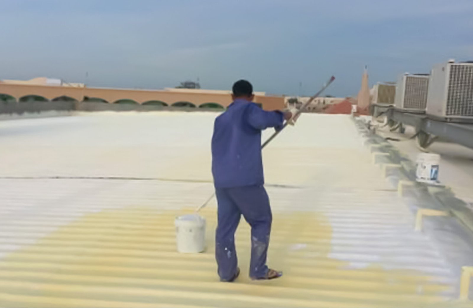 عزل اسطح بحفر الباطن