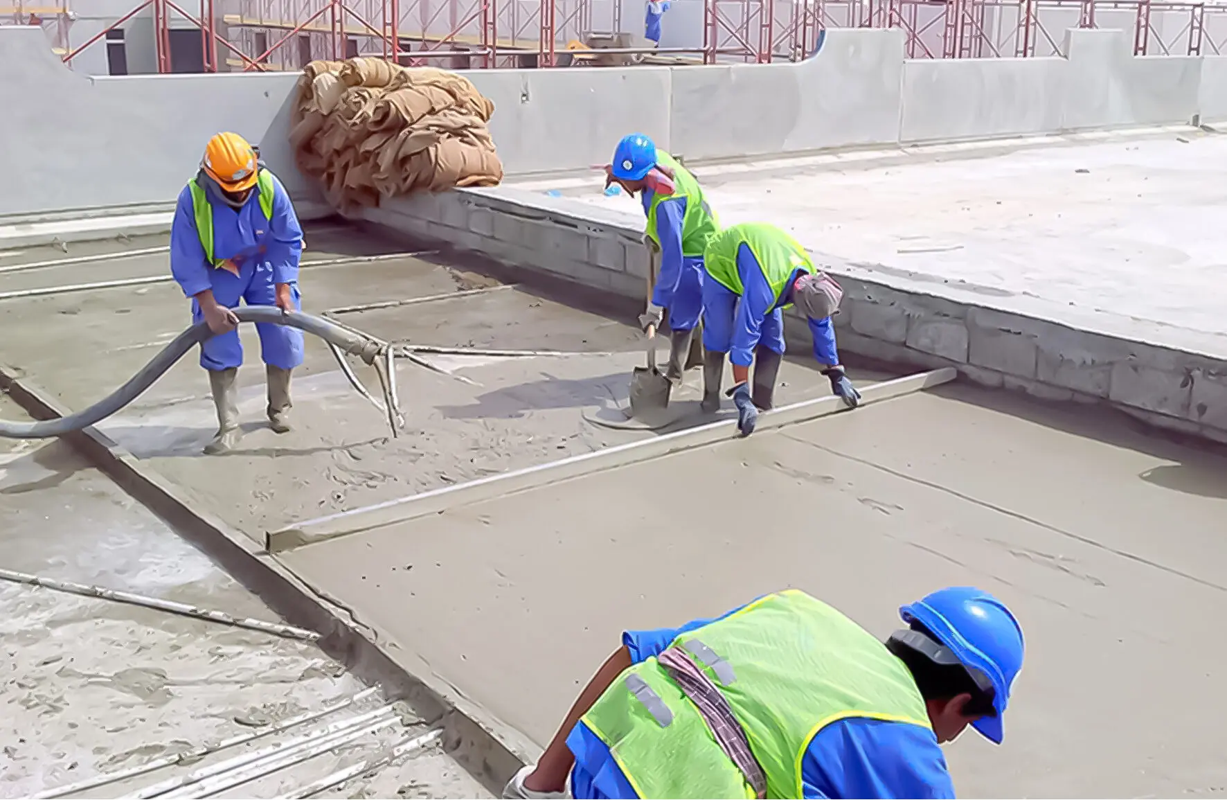 خرسانة رغوية