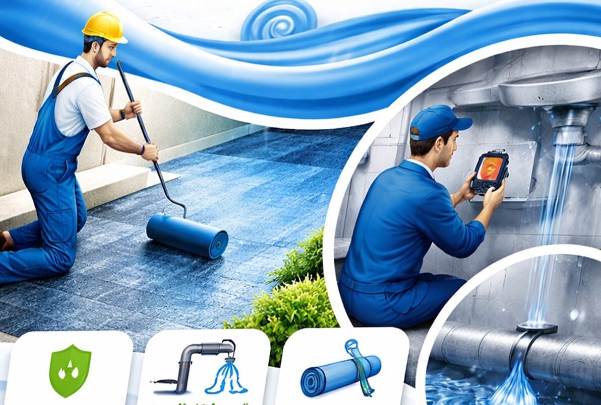 حلول العزل وكشف التسربات